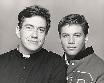 STAINED GLASS, a controversial play by Sean Moran about the Catholic Church and child molestation.